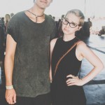 Blake Harnage and Charla Vail at Vans Warped Tour 2012 by Photos By Chris Martin