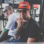 Tom Denny and Kevin Skaff of A Day To Remember at Vans Warped Tour 2012 by Photos By Chris Martin