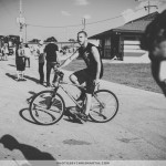 Rian Dawson being photo bombed by Tom Falcone at Vans Warped Tour 2012 by Photos By Chris Martin