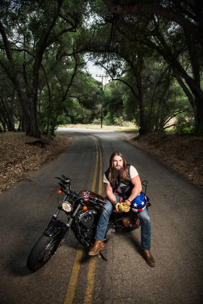 Sam Schneider for Death and Taxes Mag and Harley Davidson