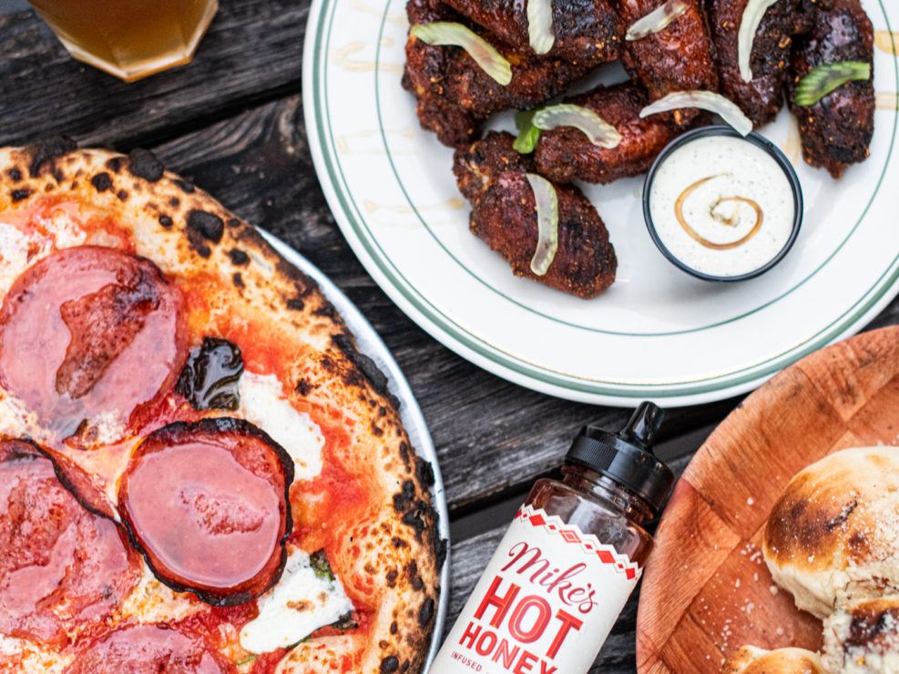 Mikes Hot Honey X Pizza Bruno